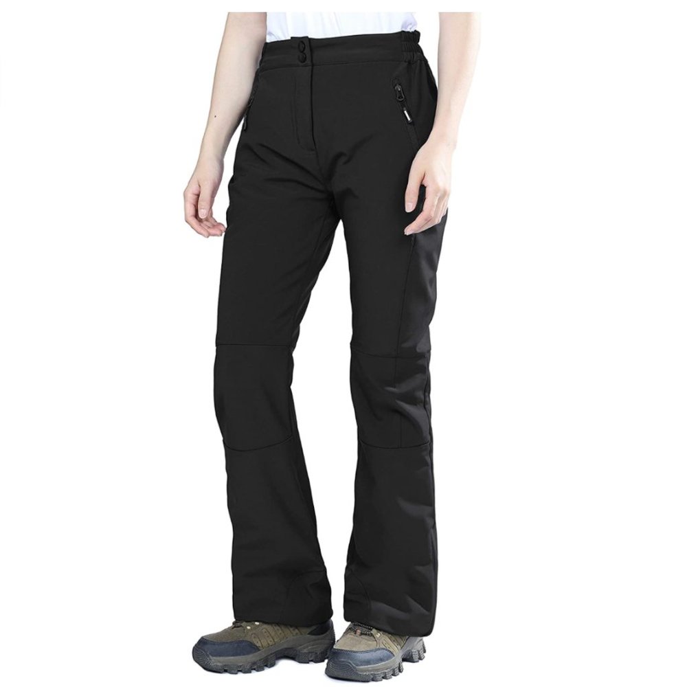 Outdoor Ventures Womens Ski Pants Snowboard Black